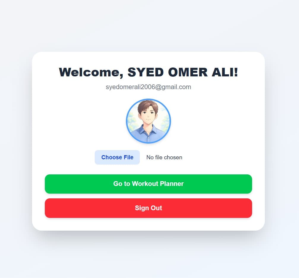 AI-Powered Fitness Platform
